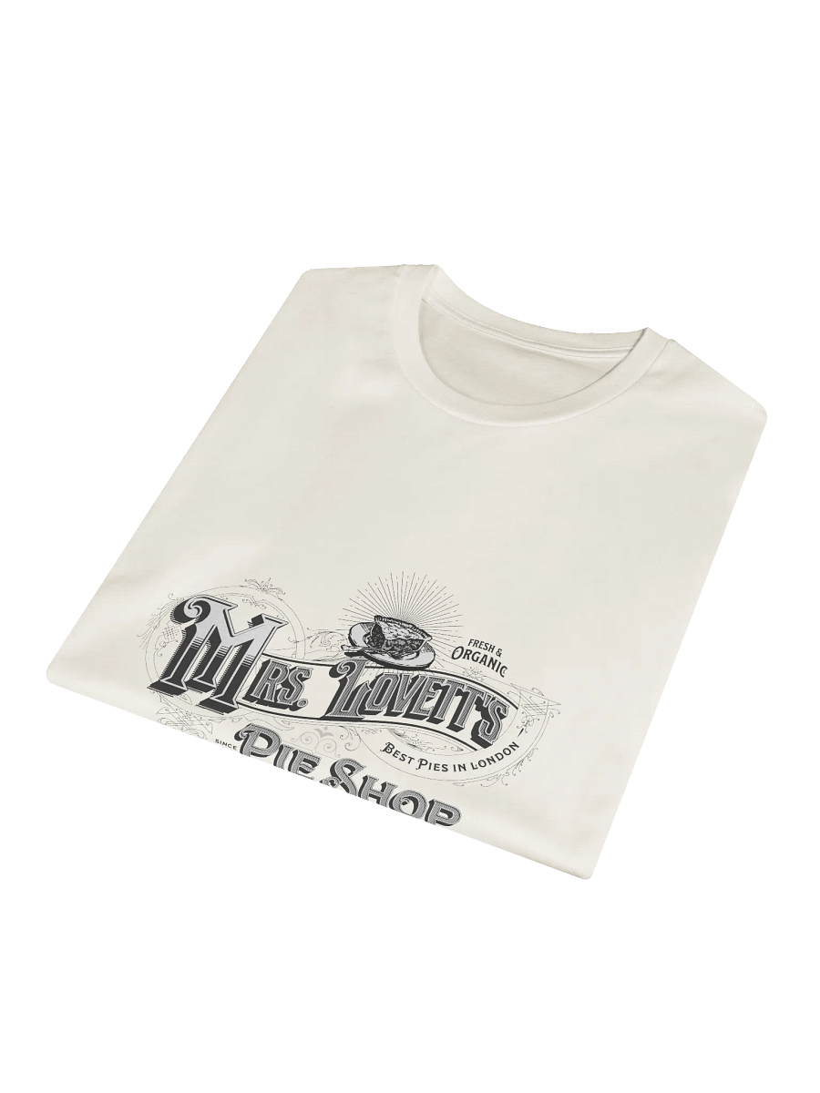 Mrs. Lovett’s Pie Shop T-Shirt – AS Colour Unisex Premium Tee for Sweeney Todd & Broadway Fans product image (8)