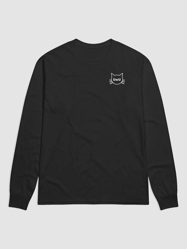 [W] UwU Kitty Long Sleeve product image (1)