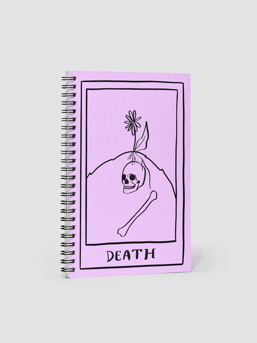 Death Is A New Beginning Spiral Notebook product image (1)