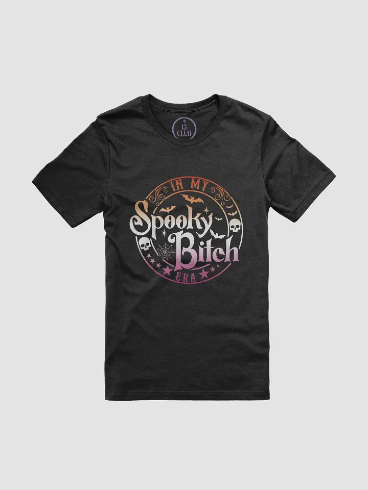 Spooky Bitch Era Lesbian Flag T-Shirt product image (1)