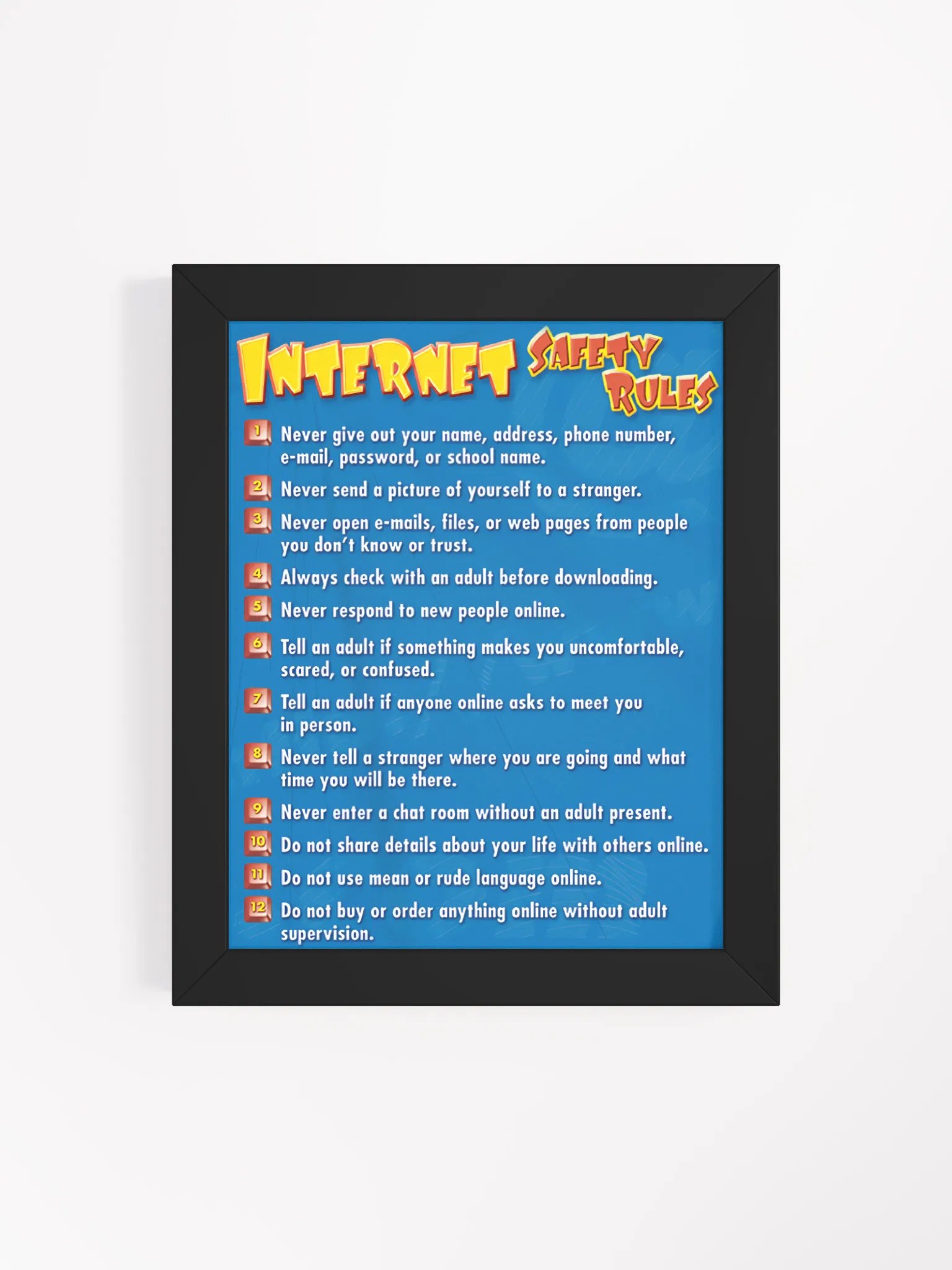 Internet Safety Rules product image (4)