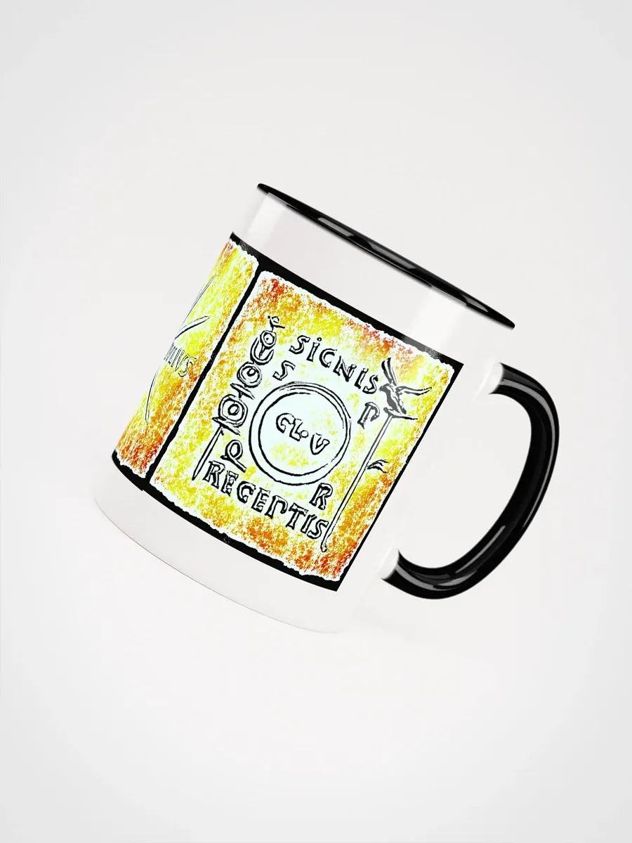 SPQR Legionary Standards and Julius Caesar's Comet Roman Art 1 Century BC, Coffee & Tea Mug With Black Color Inside product image (5)
