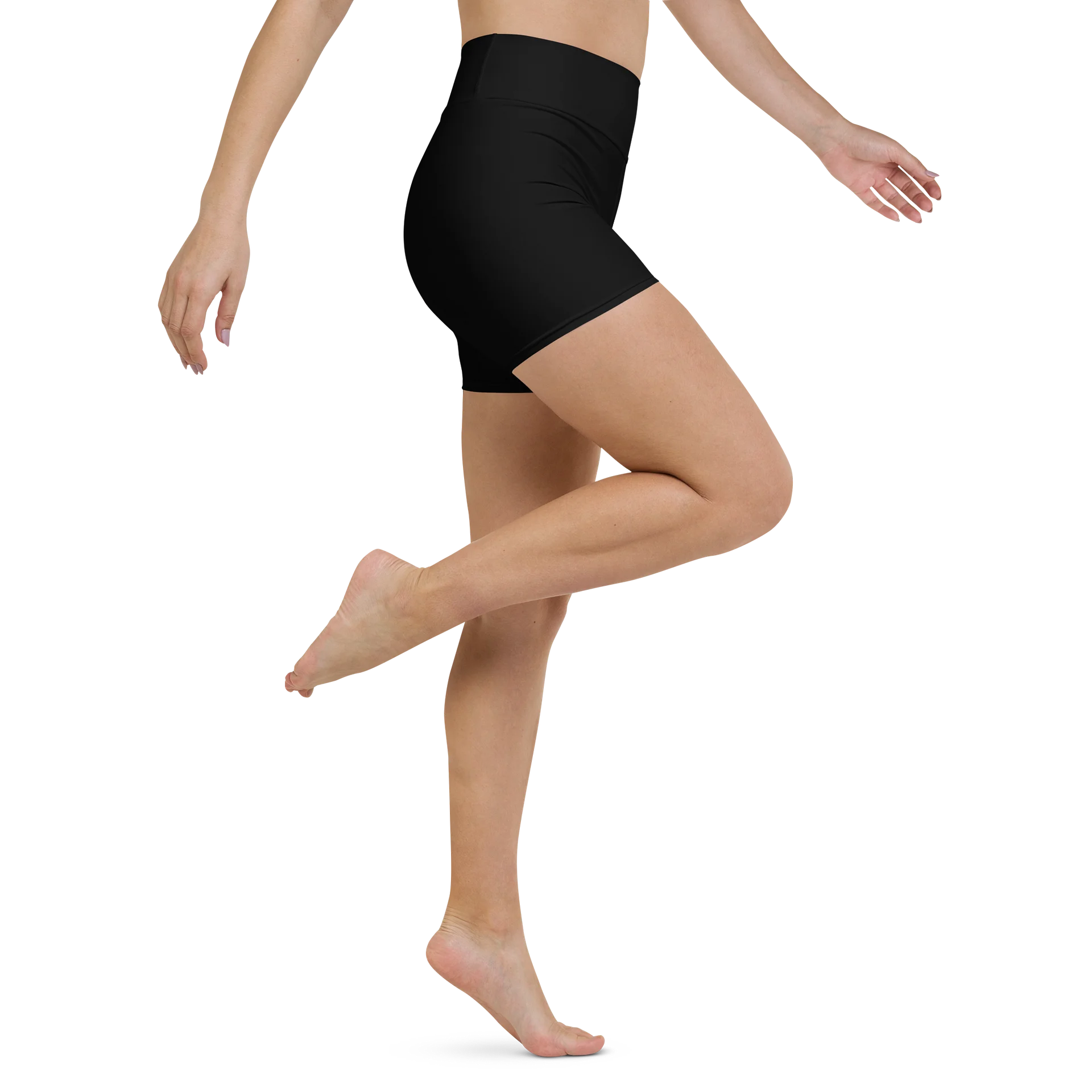 Black BFG Yoga Shorts product image (6)