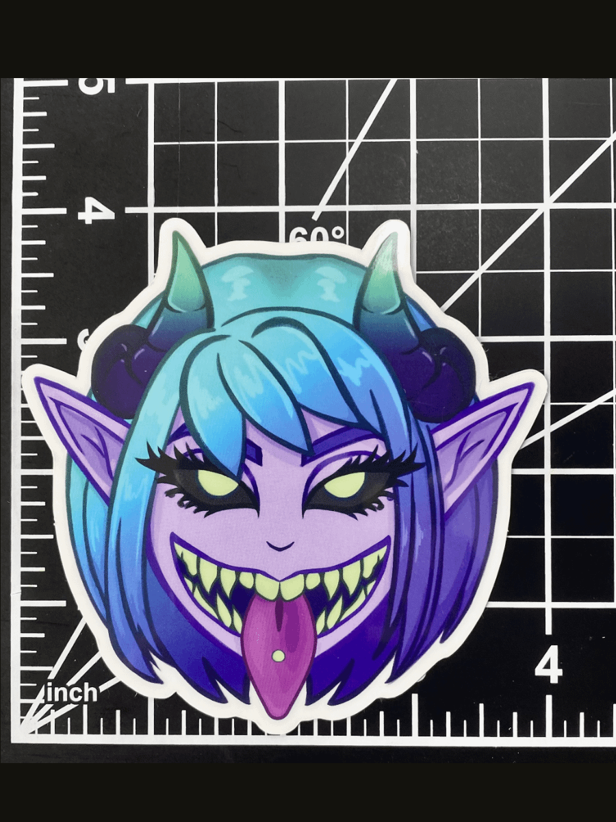 [B-Grade] Night Terror Shiva Glow-in-the-Dark Waterproof Sticker product image (1)