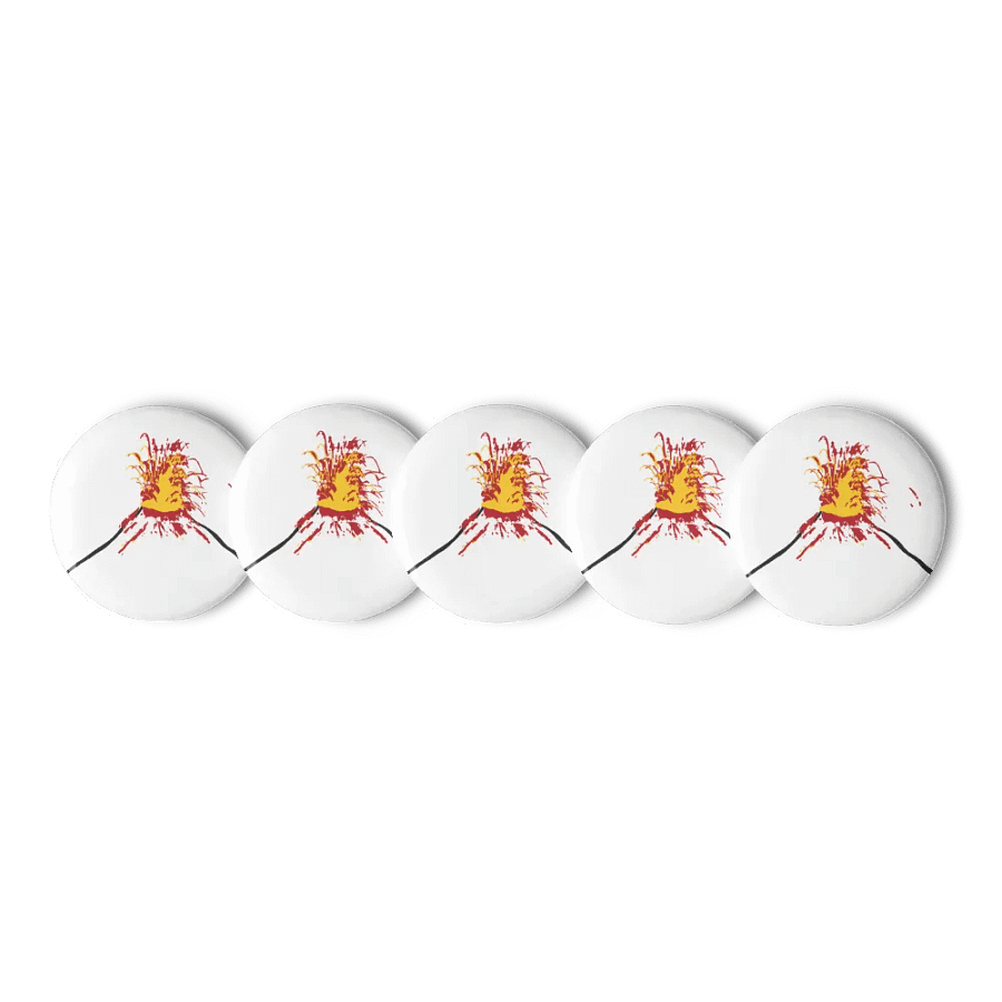 Volcano Label Pins product image (1)