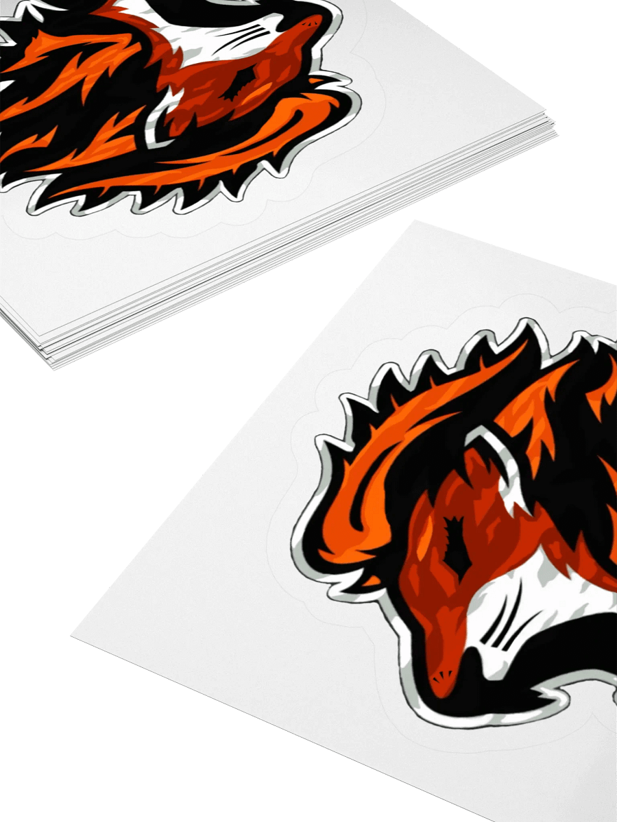Blood Sport Hockey Orange Cats XL Sticker product image (4)