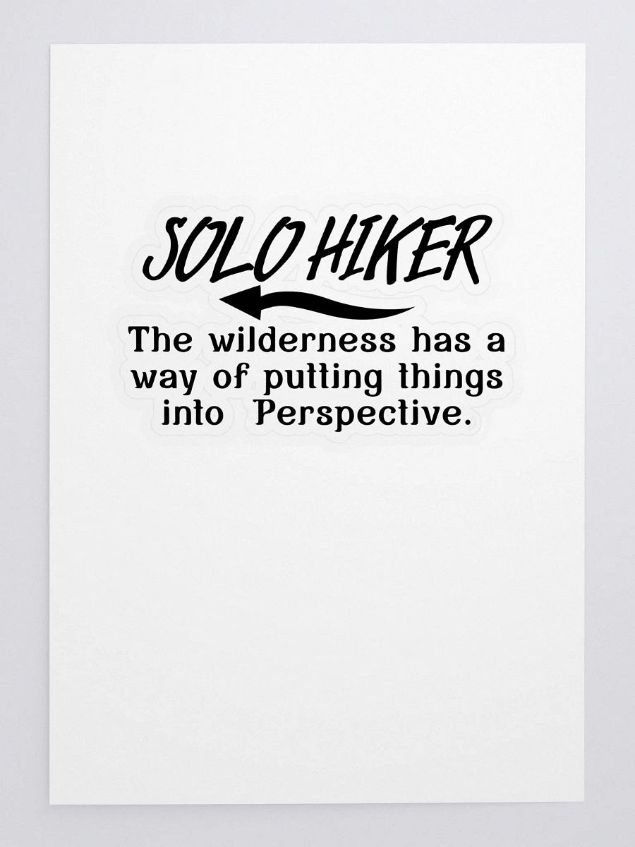 The wilderness has a way of putting things into perspective. product image (3)