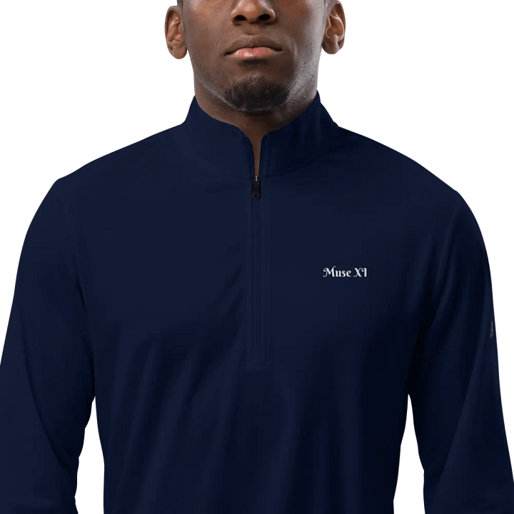 Muse XI x Adidas Quarter Zip Pullover (navy blue) product image (1)