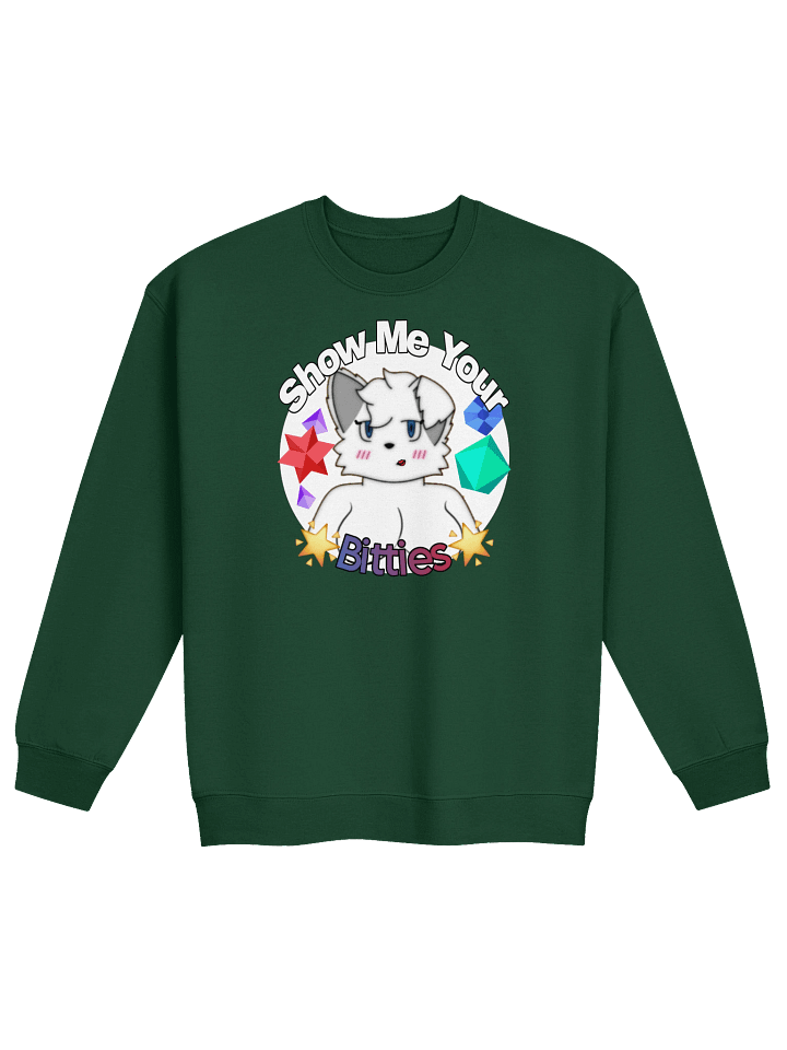 Show Me Your Bitties crewneck sweat shirt product image (4)