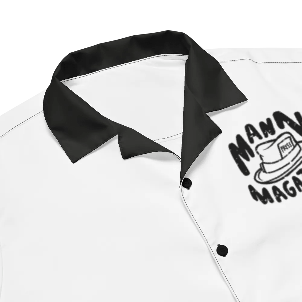 MANN Magazine Press Hat Style Black Overshirt product image (3)