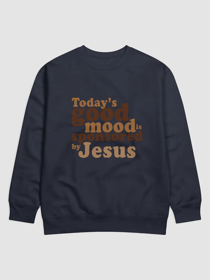 Jesus Sponsored Mood Sweatshirt product image (1)
