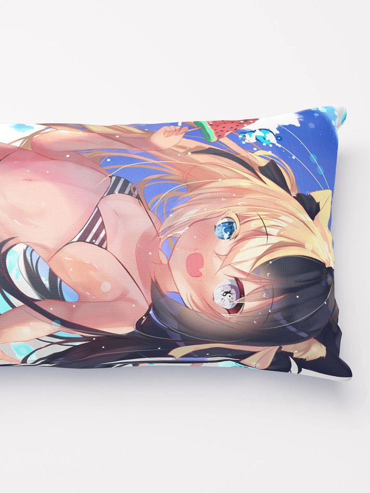 Rectangle Pillow - Byakko - Beach/Watermelon Edition product image (2)