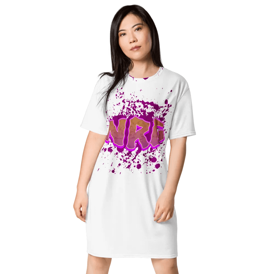 NRG Splatter T-Shirt Dress product image (1)