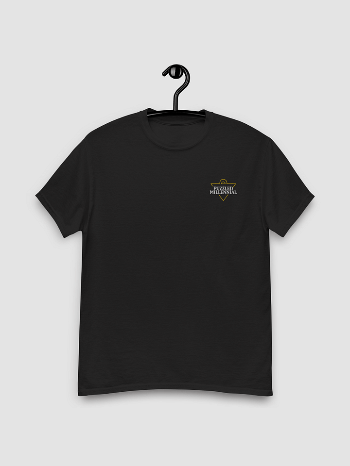 Puzzled Millennial - Embroidered T-Shirt product image (2)