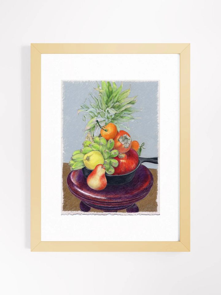 Christmas Still Life Print Framed product image (1)