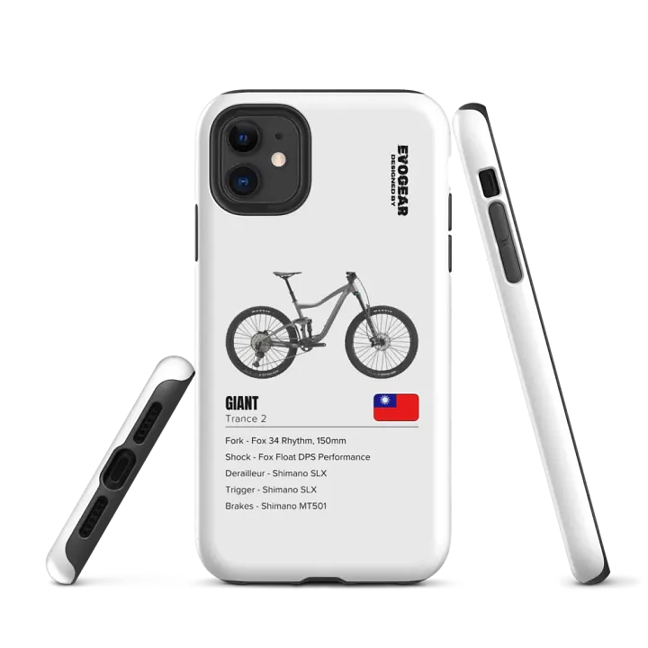 White Giant Trance 2 iPhone Case product image (1)
