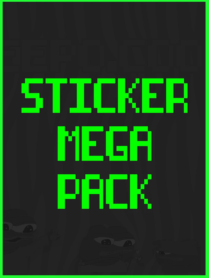 PEPE STICKER MEGA PACK product image (1)