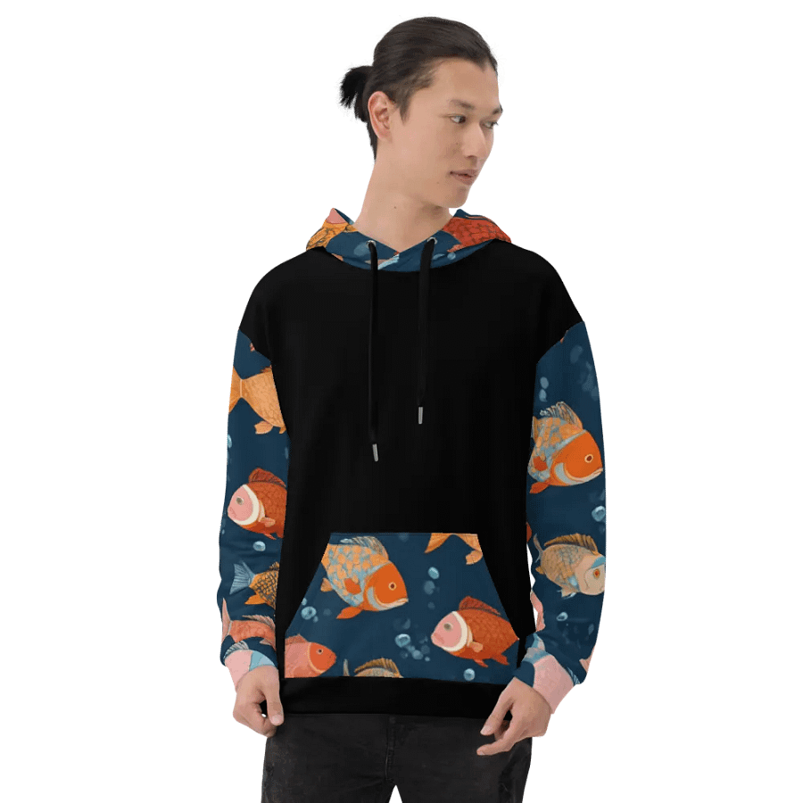 Colorful Fish Unisex Hoodie product image (8)