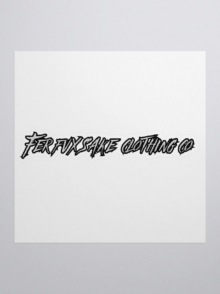 FFS - Kiss Cut Sticker product image (1)