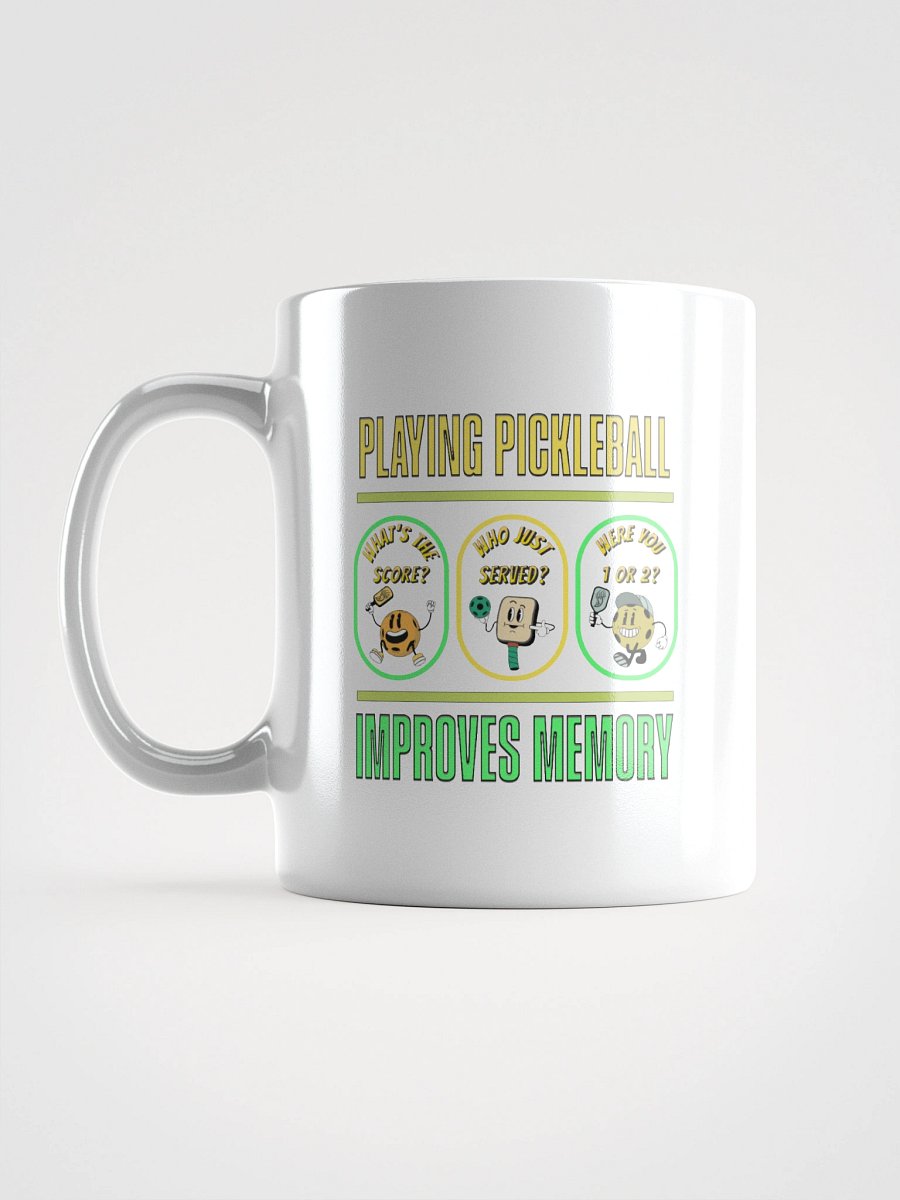 Playing Pickleball Improves Memory Boosting Mug product image (1)