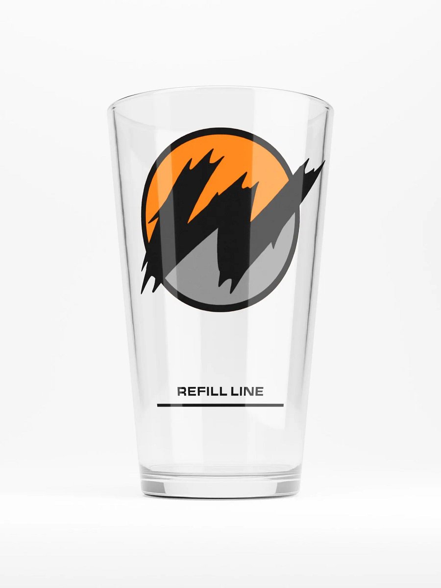 Never empty with wild Pint Glass product image (1)