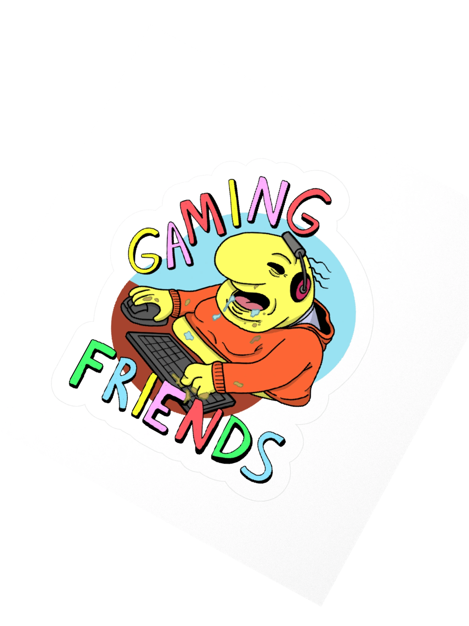 Gaming Friends until the end - Sticker product image (5)
