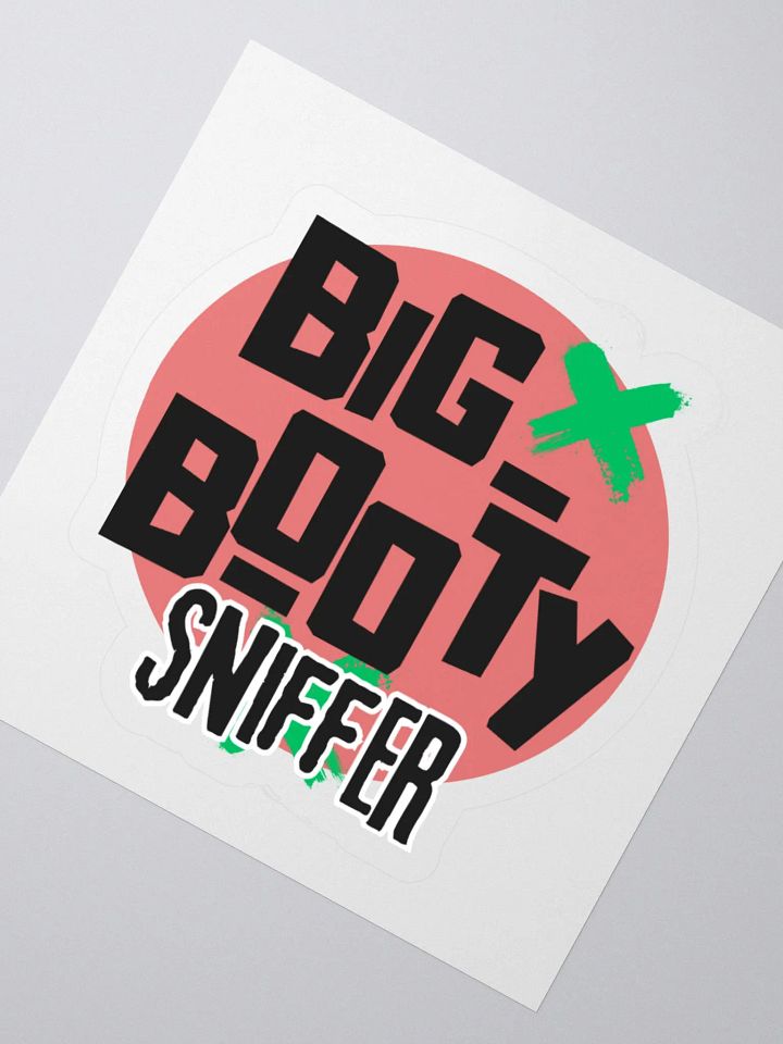 The BOOTY SNIFFER STICKER product image (6)