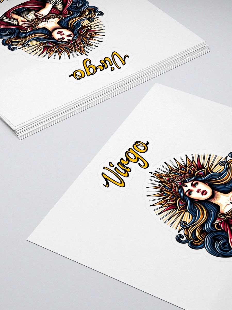 Zodiac Sign Virgo Energy Sticker product image (4)