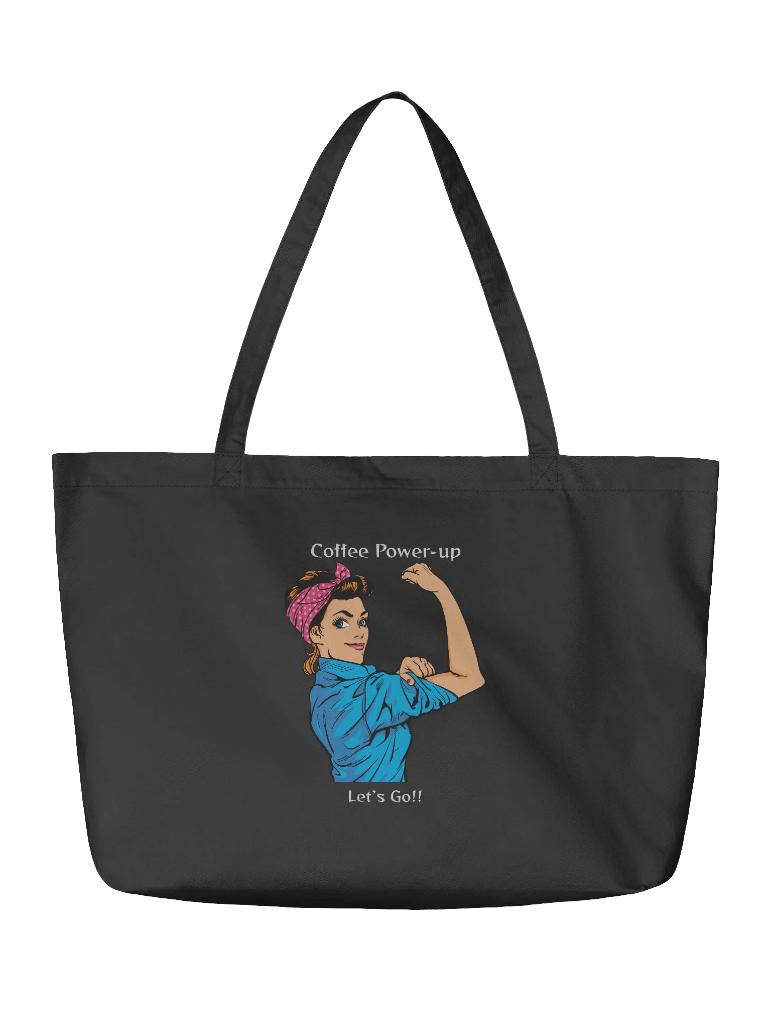 Empowerment Retro Style Tote Bag product image (2)