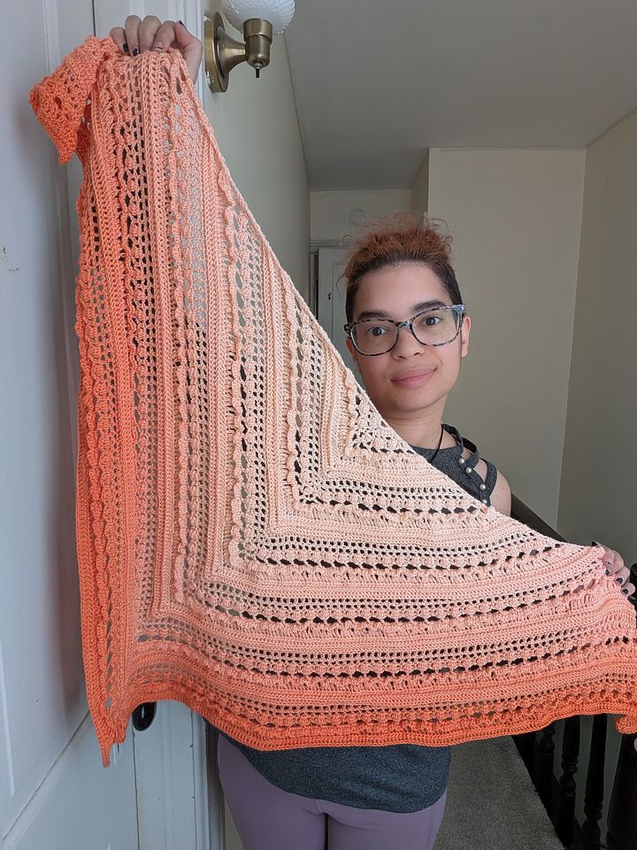 Silky Ombre Mother's Delight Shawl product image (1)