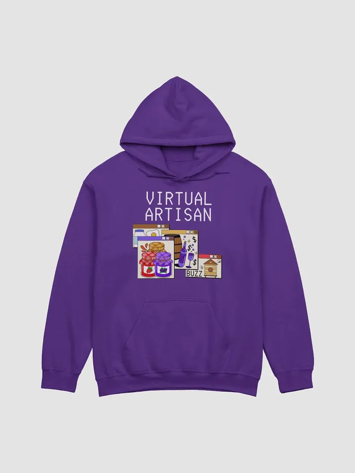 Virtual Artisan Hoodie - White Text product image (29)