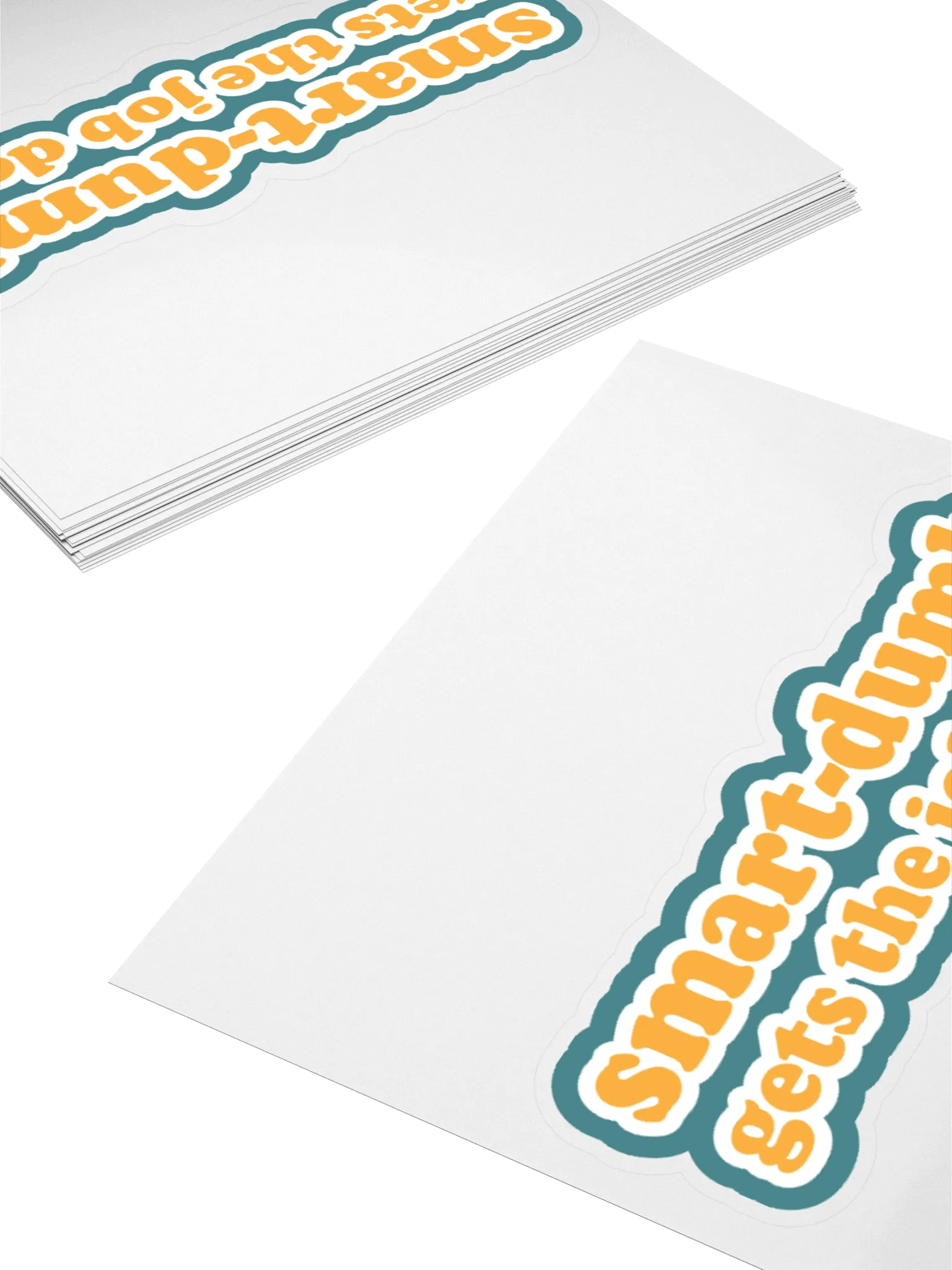 Smart-Dumb Sticker product image (4)