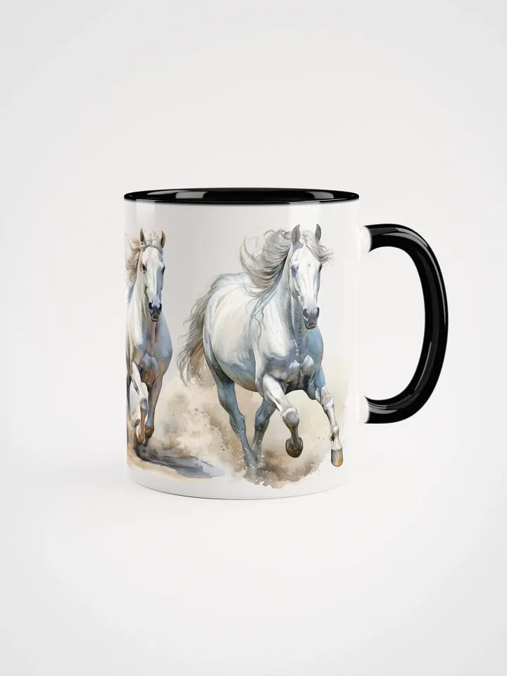 Galloping Horses Accent Mug product image (1)