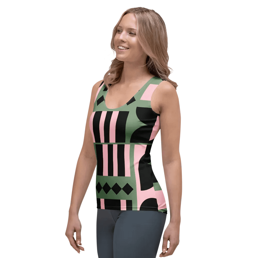 Geometric Glamour Women's Tank Top product image (3)