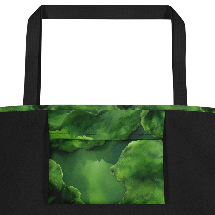 Green Moss All-Over Tote Bag product image (2)