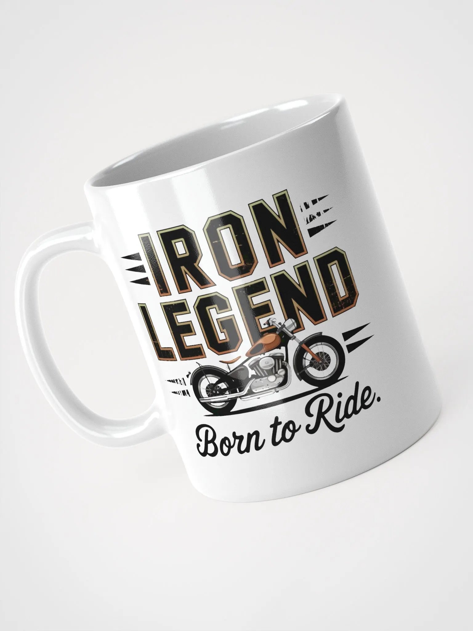 Iron Legend Born to Ride Coffee Mug, 11oz 15oz 20oz sizes product image (7)