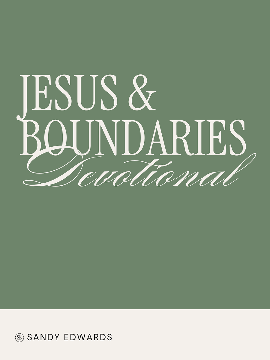 Jesus & Boundaries: 7-Day Devotional product image (1)