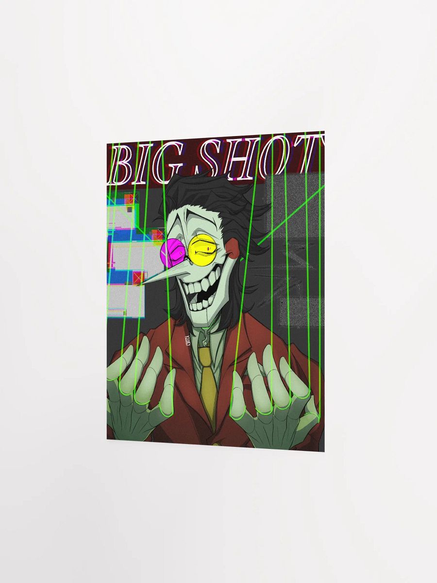 Big Shot Spamton Art Print product image (2)