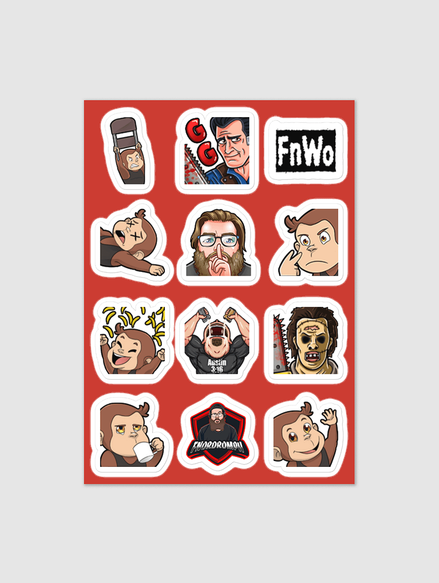 [fnwo] Sticker sheet product image (1)