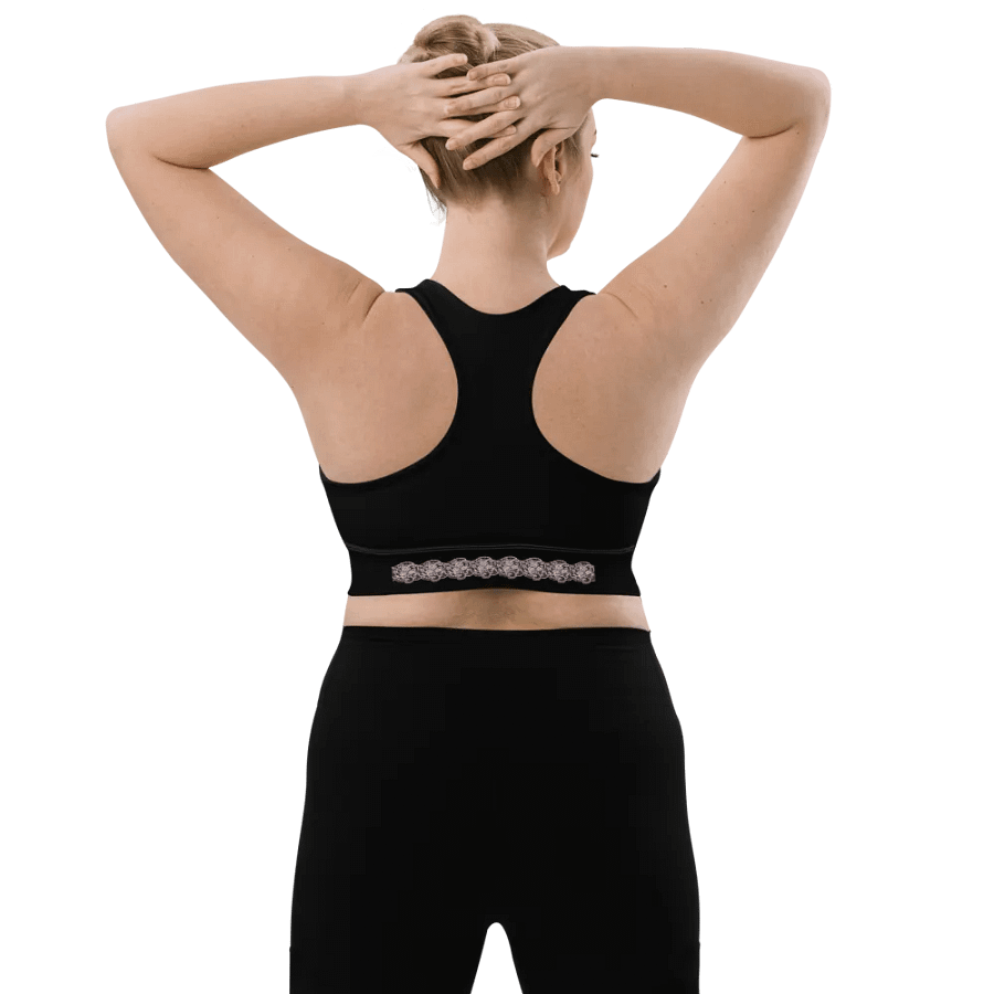 Lace Pink Premium Sportswear Longline Sports product image (10)