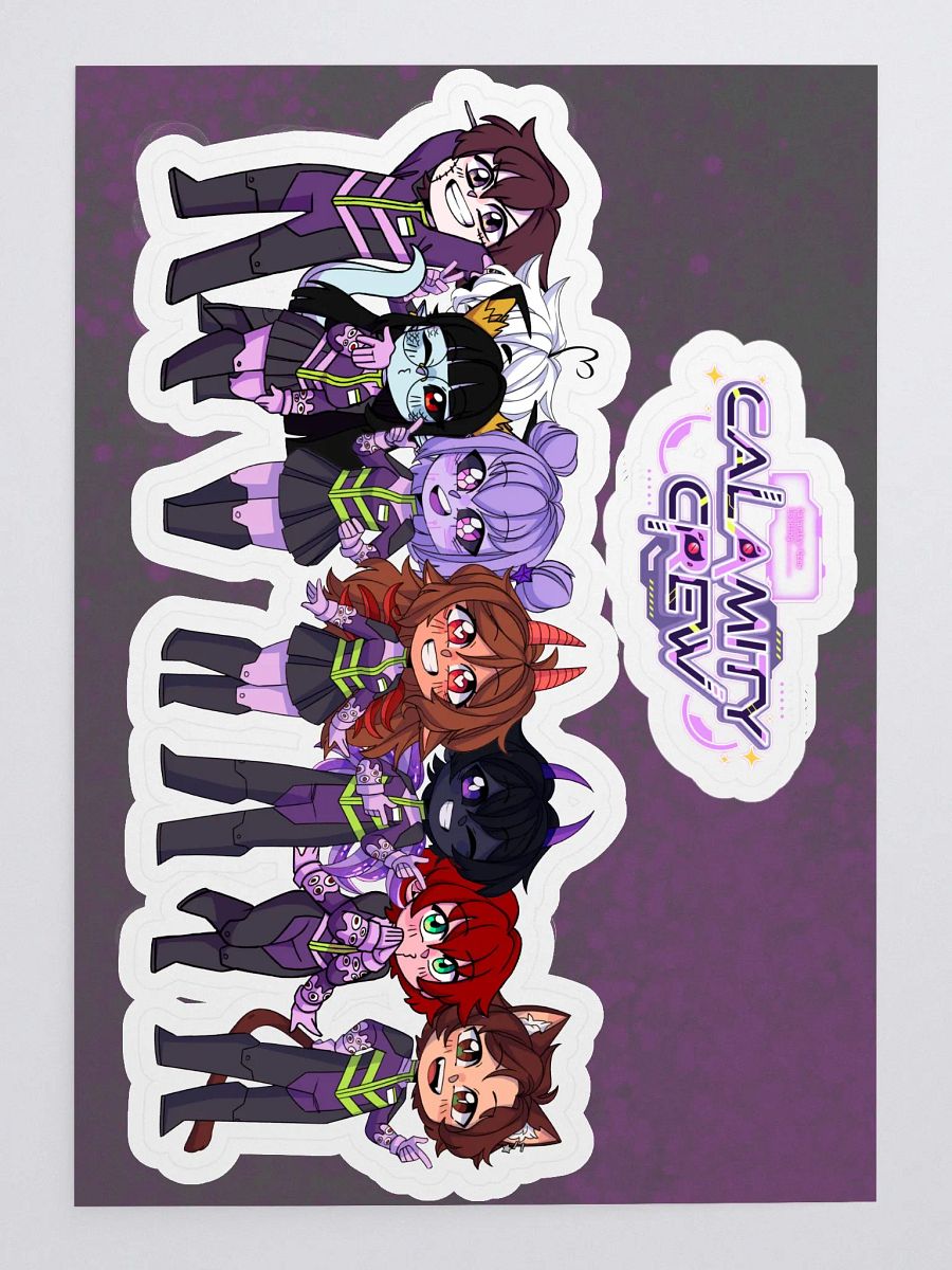 Calamity Crew Group Sticker product image (3)