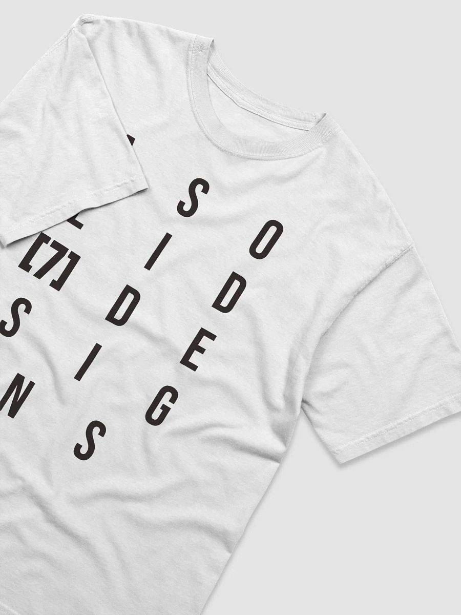 ASolid[7] Designs Comfort Colors Grid Shirt - Black Design product image (1)