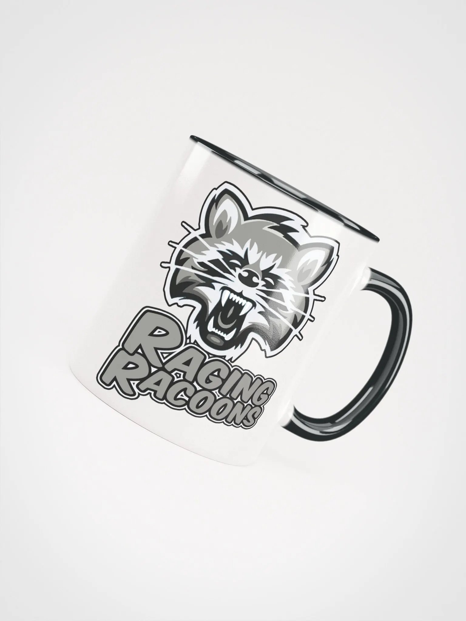 Raging Racoons Mug with Colour Inside product image (21)