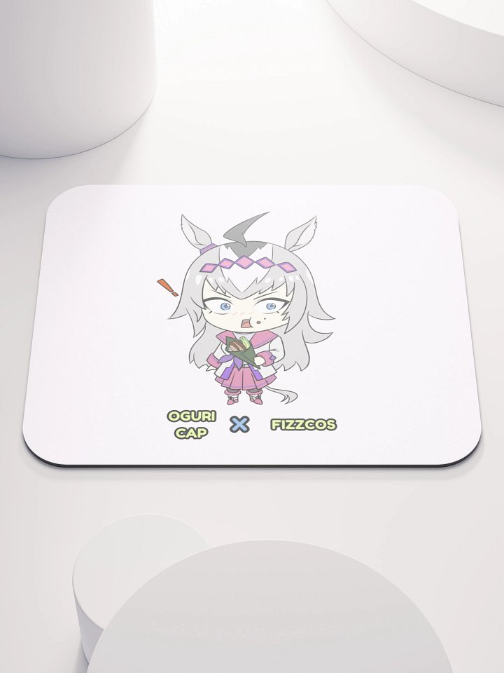 Oguri Cap X Fizzcos Mousepad product image (1)