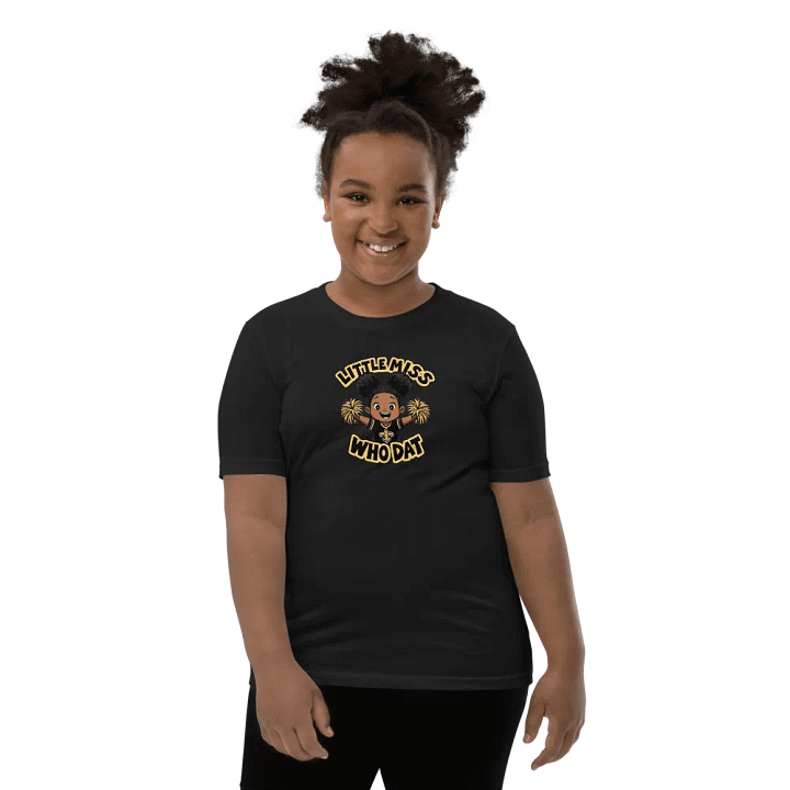 Cheerful Who Dat Youth T-Shirt product image (29)