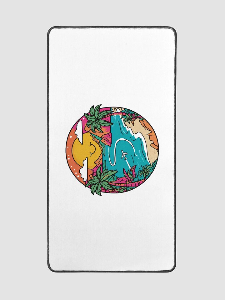 Desk Mat 15.5" x 31.5" | AI Design Travel Icon product image (2)