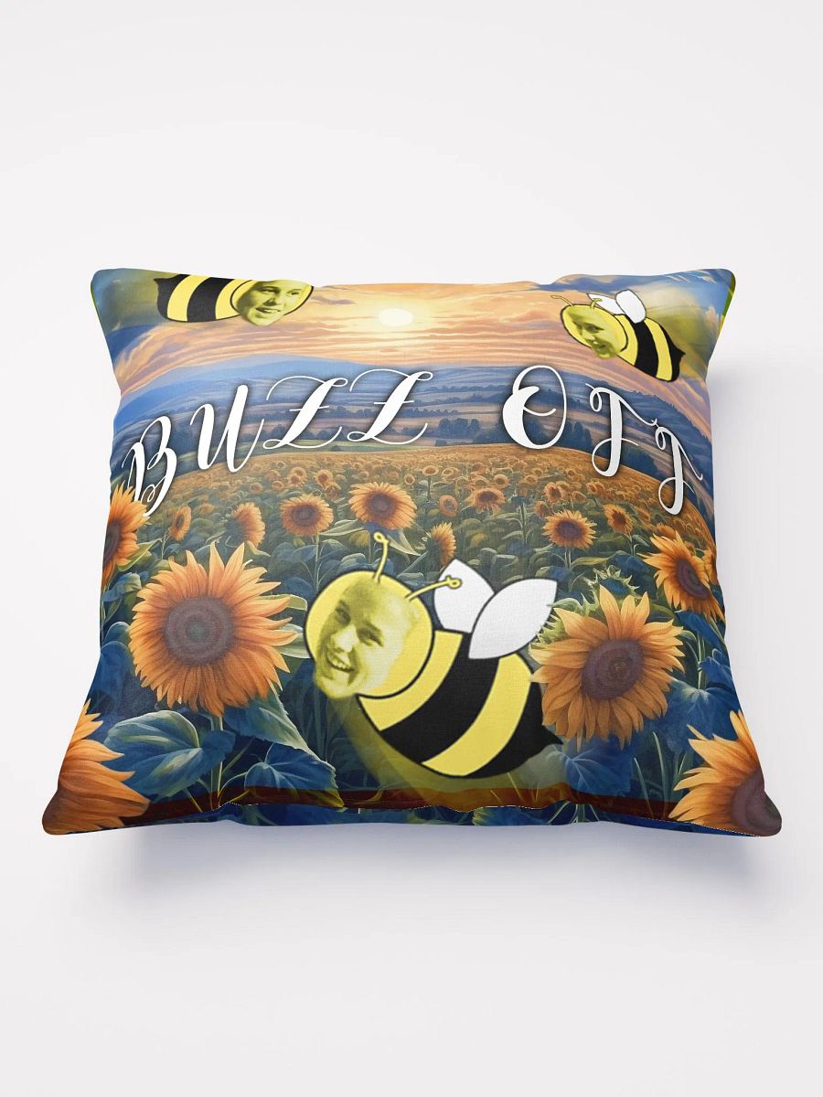 Buzz Off Bees — Plush Pillow product image (5)