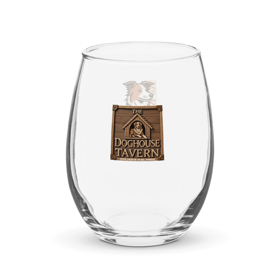K9 Doghouse Tavern Stemless Wine Glass product image (4)