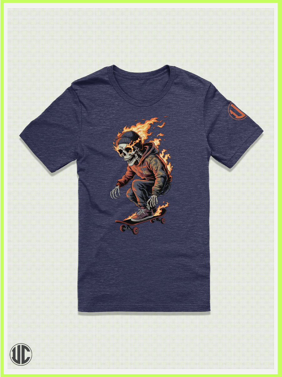 Flame Drop – Skate Till You Burn T-Shirt product image (1)
