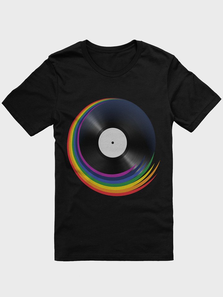 Rainbow Vinyl Swirl T-Shirt product image (2)